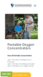 Mobile Screenshot of oxygenconcentratorinc.com